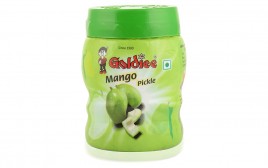 Goldiee Mango Pickle   Plastic Jar  500 grams